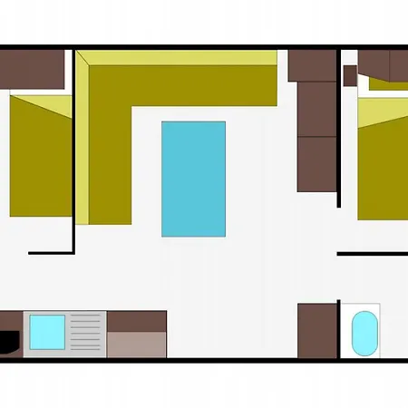 Mobil Home, Animaux Acceptes - 6 Pers. - Api-1-52-2682